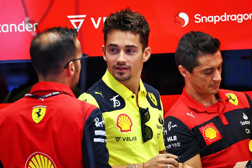 Charles Leclerc f1 driver